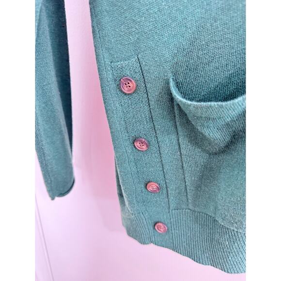 Green Cardigan-Womens M/L - Staccato Brand - Picture 2 of 7